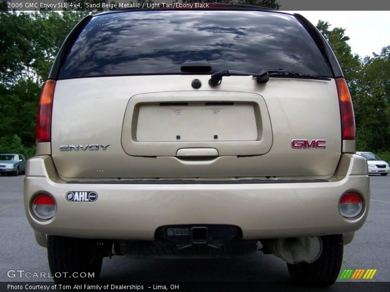 Sand Beige Metallic / Light Tan/Ebony Black 2006 GMC Envoy SLE 4x4