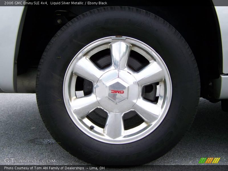 Liquid Silver Metallic / Ebony Black 2006 GMC Envoy SLE 4x4