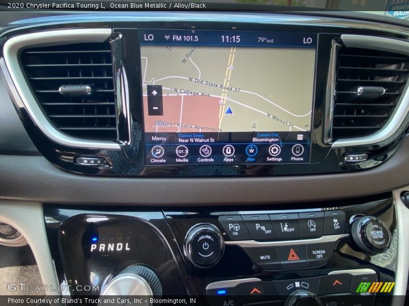 Ocean Blue Metallic / Alloy/Black 2020 Chrysler Pacifica Touring L