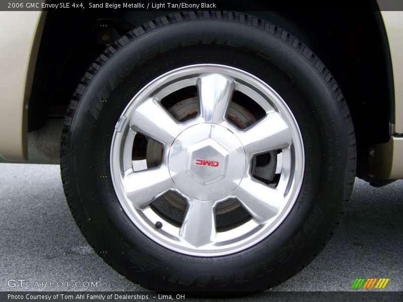 Sand Beige Metallic / Light Tan/Ebony Black 2006 GMC Envoy SLE 4x4