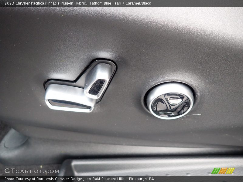 Fathom Blue Pearl / Caramel/Black 2023 Chrysler Pacifica Pinnacle Plug-In Hybrid