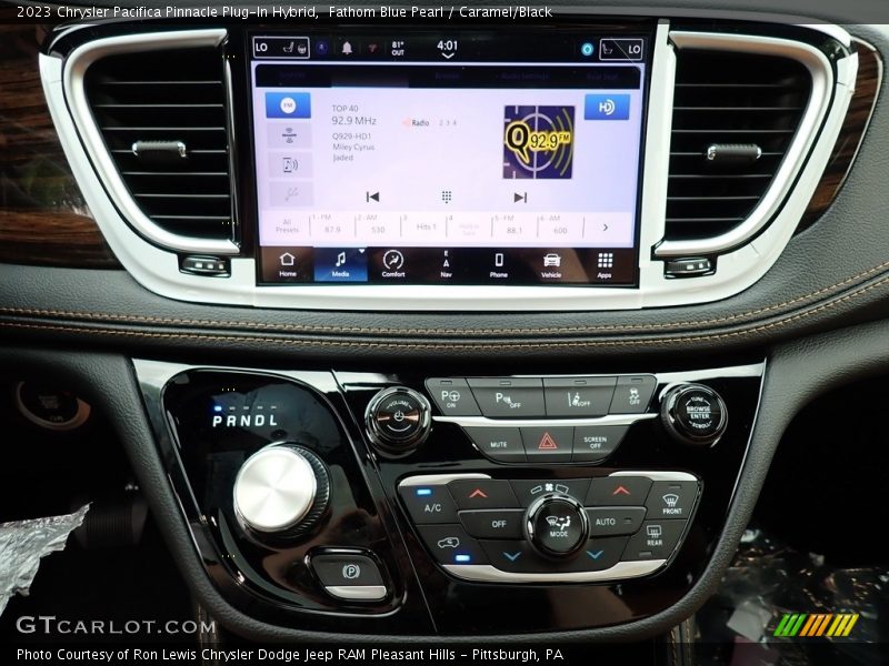 Fathom Blue Pearl / Caramel/Black 2023 Chrysler Pacifica Pinnacle Plug-In Hybrid