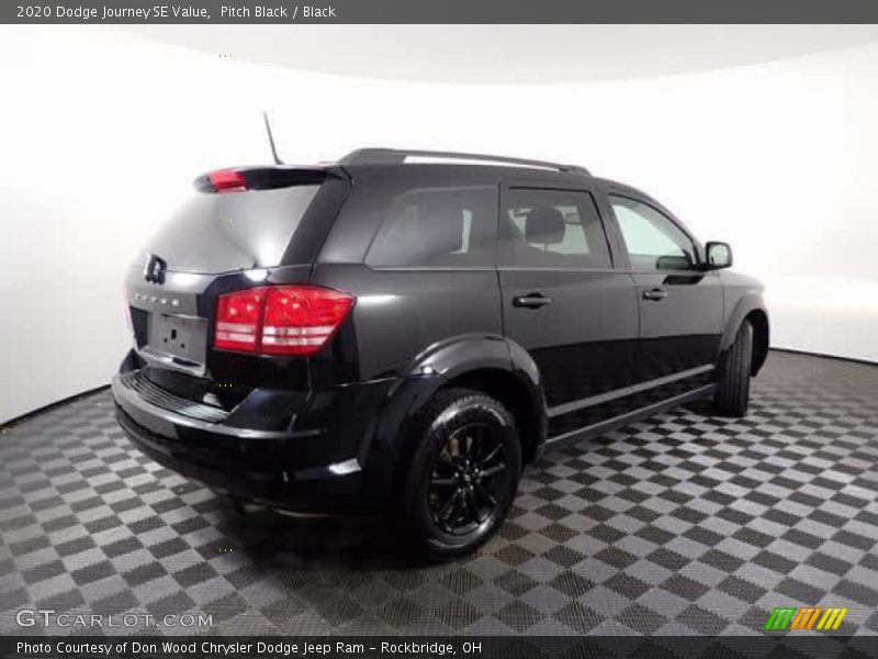 Pitch Black / Black 2020 Dodge Journey SE Value
