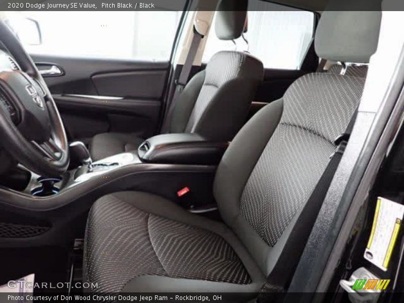 Pitch Black / Black 2020 Dodge Journey SE Value