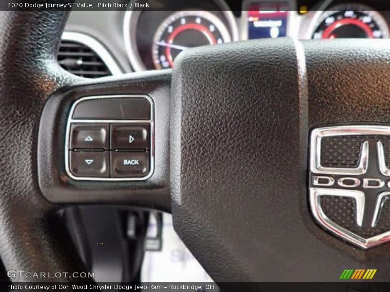 Pitch Black / Black 2020 Dodge Journey SE Value