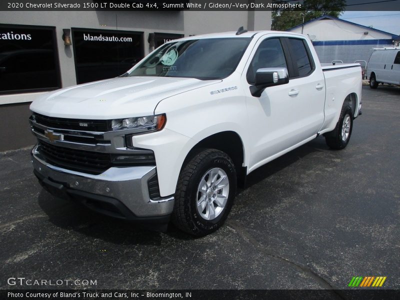 Summit White / Gideon/­Very Dark Atmosphere 2020 Chevrolet Silverado 1500 LT Double Cab 4x4