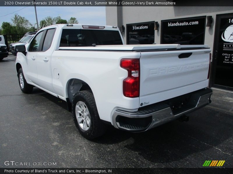 Summit White / Gideon/­Very Dark Atmosphere 2020 Chevrolet Silverado 1500 LT Double Cab 4x4