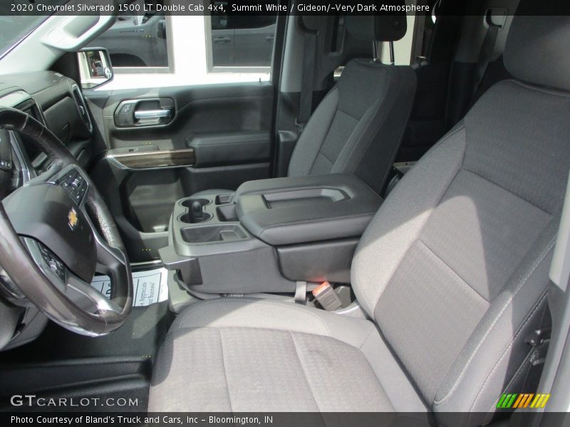 Summit White / Gideon/­Very Dark Atmosphere 2020 Chevrolet Silverado 1500 LT Double Cab 4x4