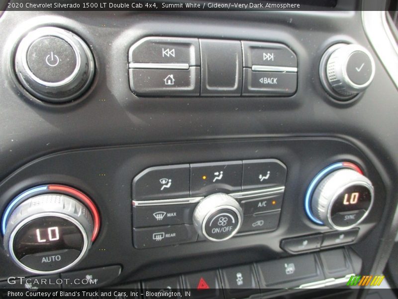 Summit White / Gideon/­Very Dark Atmosphere 2020 Chevrolet Silverado 1500 LT Double Cab 4x4