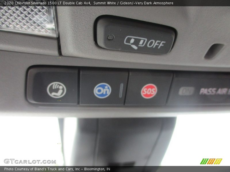 Summit White / Gideon/­Very Dark Atmosphere 2020 Chevrolet Silverado 1500 LT Double Cab 4x4