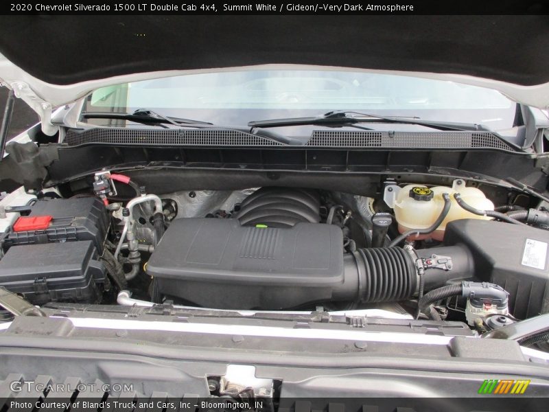 Summit White / Gideon/­Very Dark Atmosphere 2020 Chevrolet Silverado 1500 LT Double Cab 4x4
