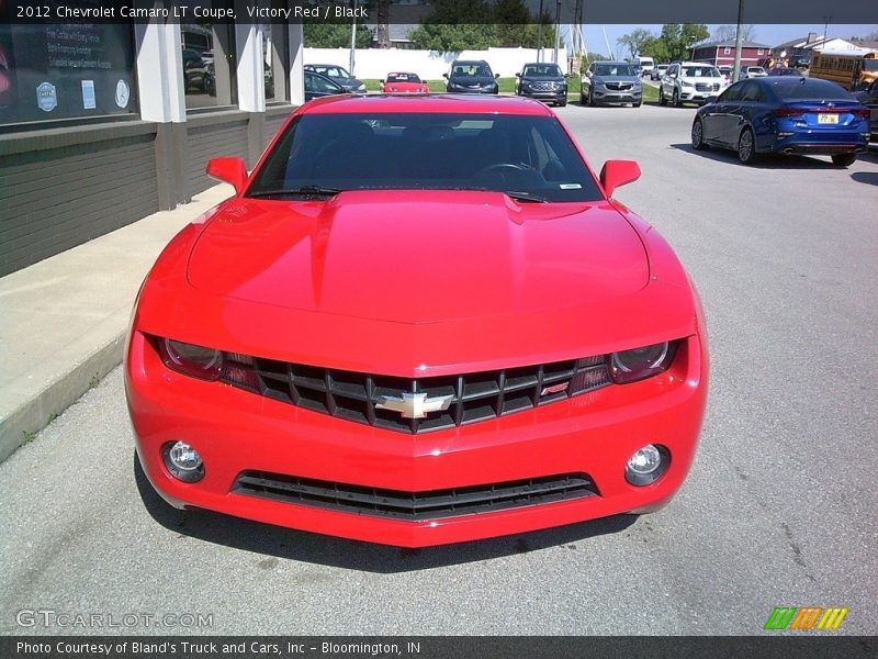 Victory Red / Black 2012 Chevrolet Camaro LT Coupe
