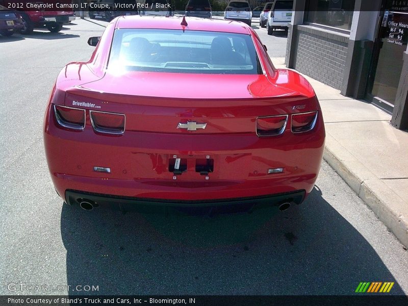 Victory Red / Black 2012 Chevrolet Camaro LT Coupe