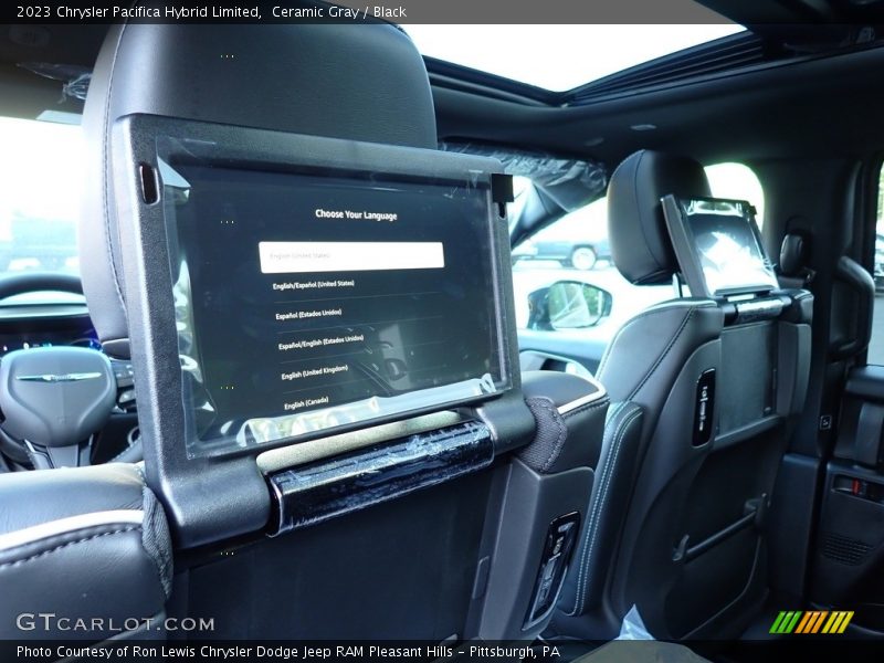 Ceramic Gray / Black 2023 Chrysler Pacifica Hybrid Limited