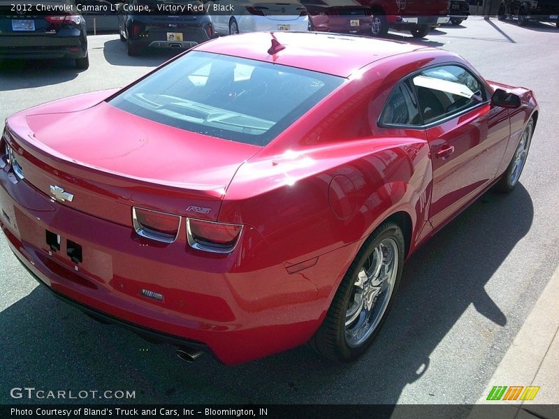 Victory Red / Black 2012 Chevrolet Camaro LT Coupe