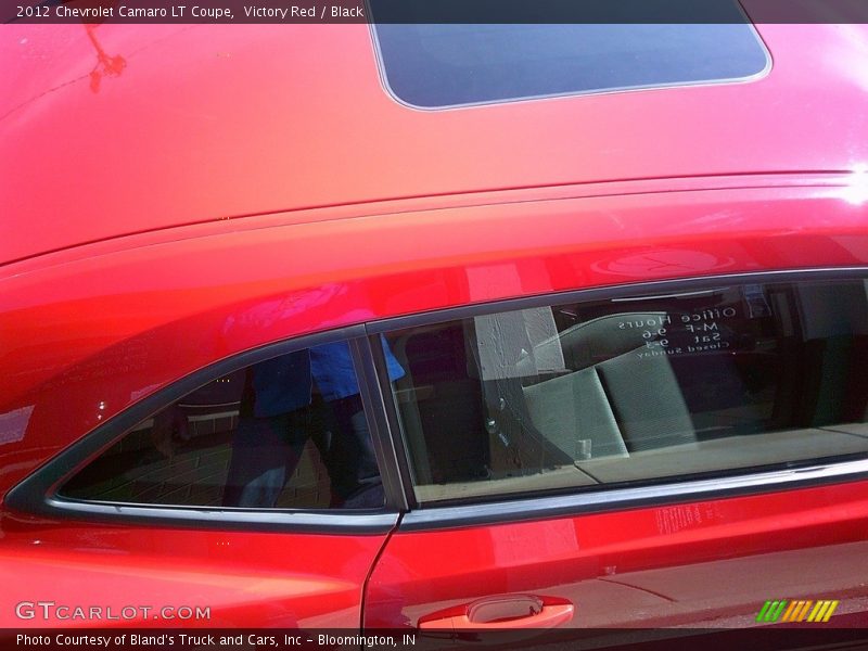 Victory Red / Black 2012 Chevrolet Camaro LT Coupe
