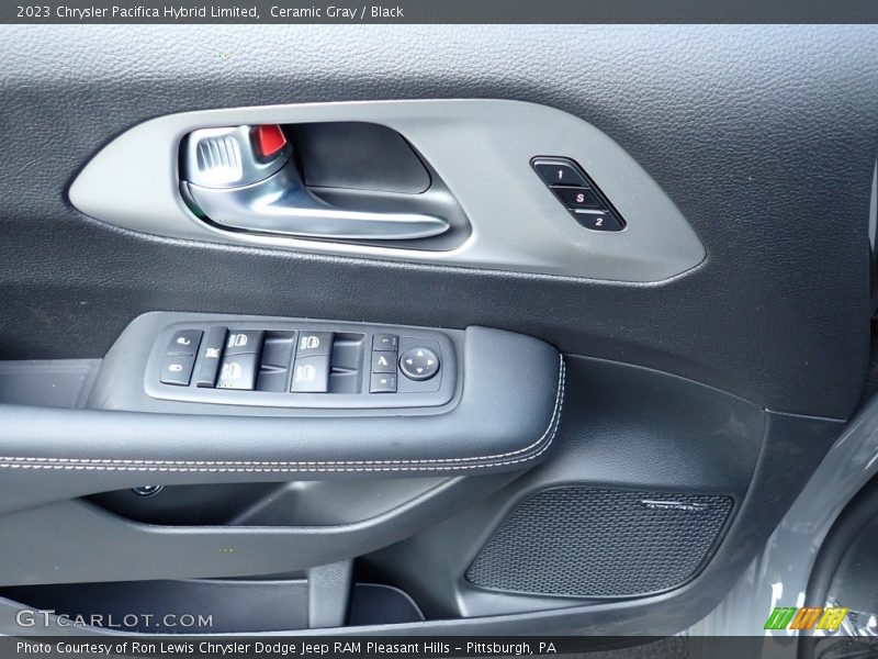 Ceramic Gray / Black 2023 Chrysler Pacifica Hybrid Limited