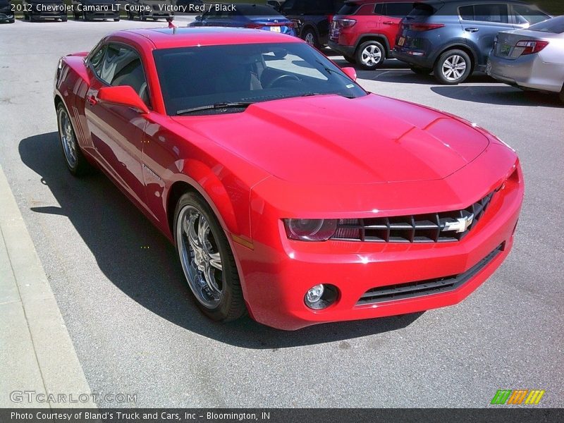 Victory Red / Black 2012 Chevrolet Camaro LT Coupe