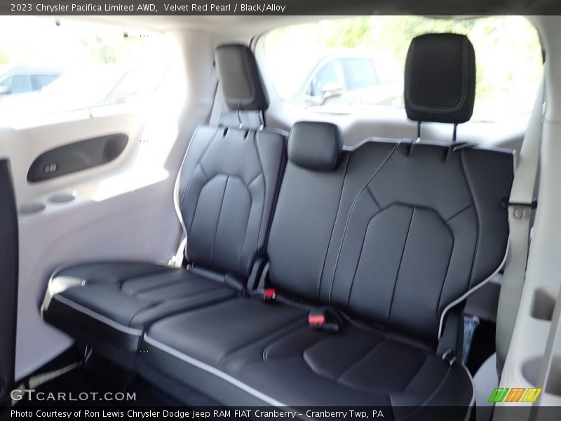 Velvet Red Pearl / Black/Alloy 2023 Chrysler Pacifica Limited AWD
