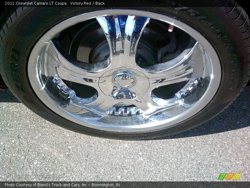 Victory Red / Black 2012 Chevrolet Camaro LT Coupe