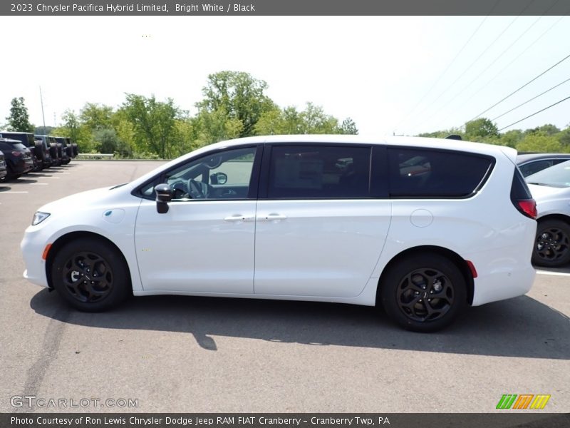 Bright White / Black 2023 Chrysler Pacifica Hybrid Limited