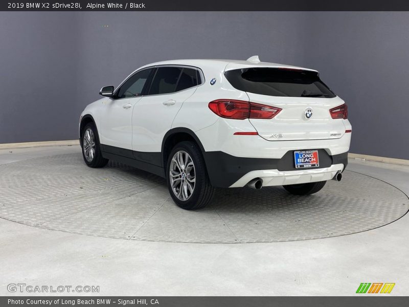 Alpine White / Black 2019 BMW X2 sDrive28i