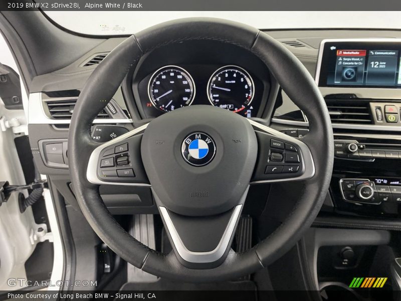 Alpine White / Black 2019 BMW X2 sDrive28i