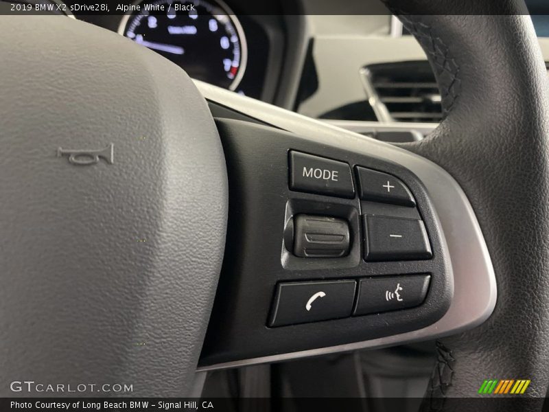 Alpine White / Black 2019 BMW X2 sDrive28i