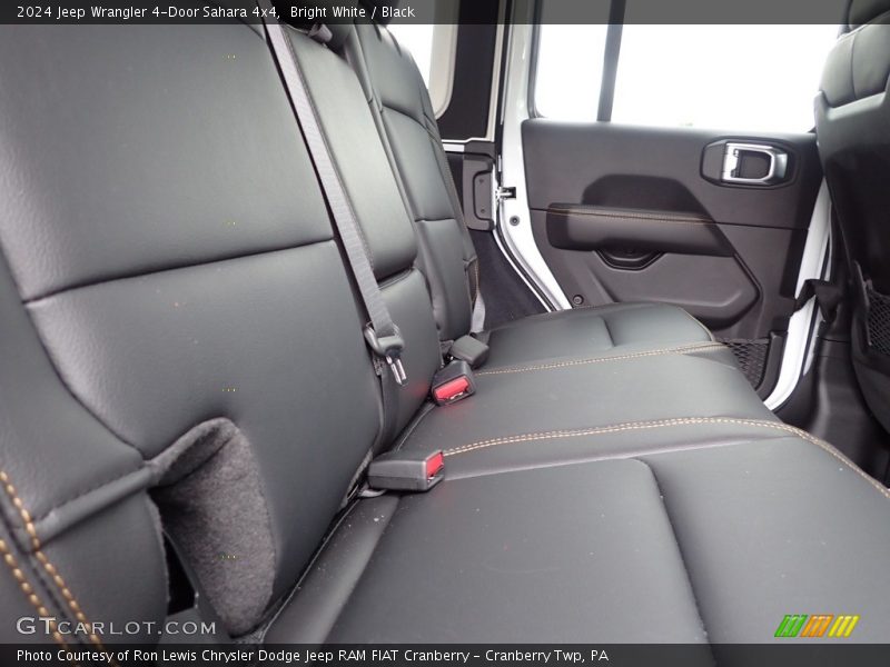 Rear Seat of 2024 Wrangler 4-Door Sahara 4x4