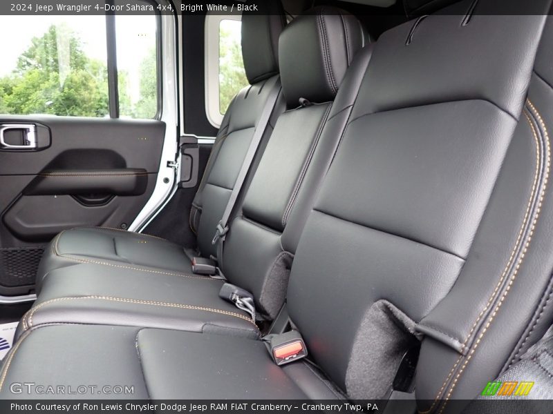Rear Seat of 2024 Wrangler 4-Door Sahara 4x4