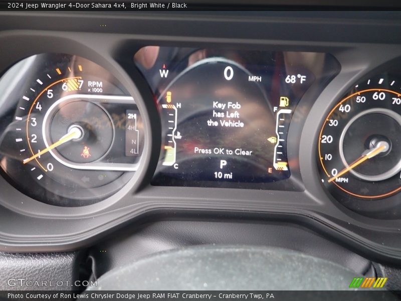  2024 Wrangler 4-Door Sahara 4x4 Sahara 4x4 Gauges
