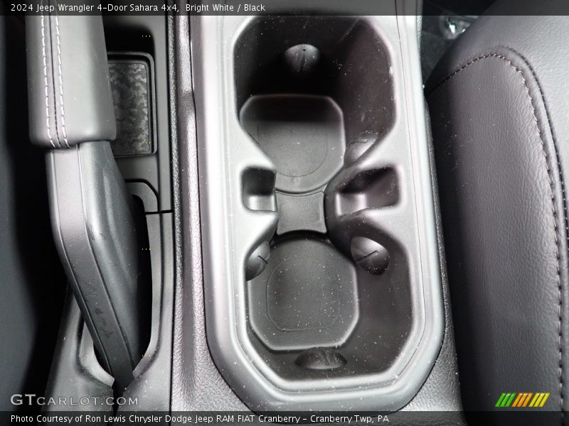 Bright White / Black 2024 Jeep Wrangler 4-Door Sahara 4x4