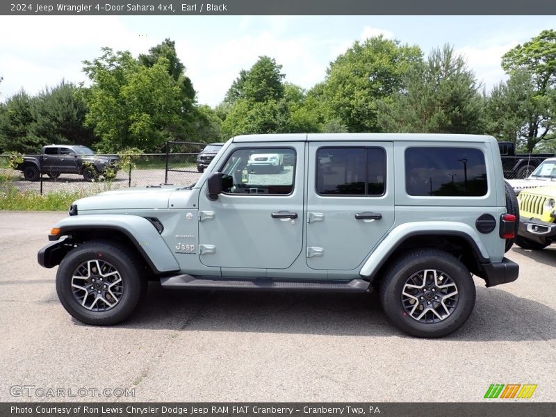 Earl / Black 2024 Jeep Wrangler 4-Door Sahara 4x4