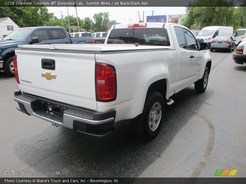 Summit White / Jet Black/Dark Ash 2018 Chevrolet Colorado WT Extended Cab