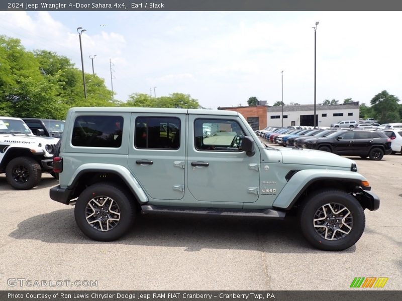 Earl / Black 2024 Jeep Wrangler 4-Door Sahara 4x4