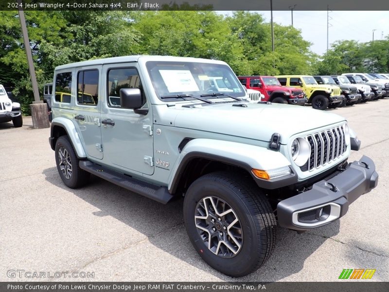 Earl / Black 2024 Jeep Wrangler 4-Door Sahara 4x4