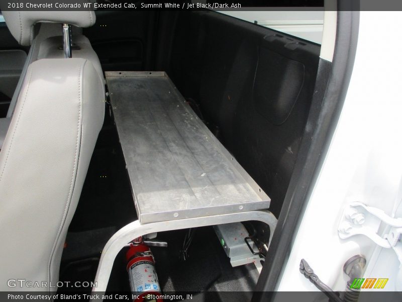 Rear Seat of 2018 Colorado WT Extended Cab