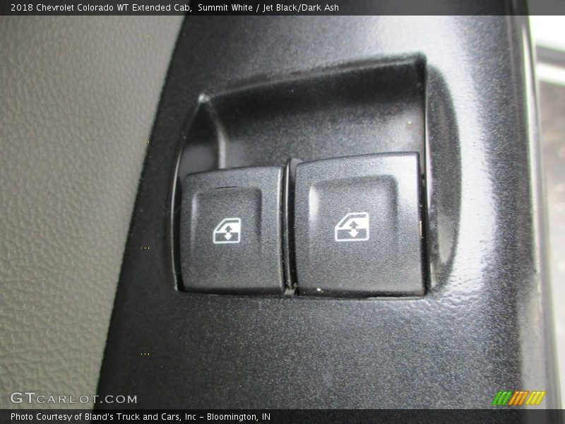 Summit White / Jet Black/Dark Ash 2018 Chevrolet Colorado WT Extended Cab