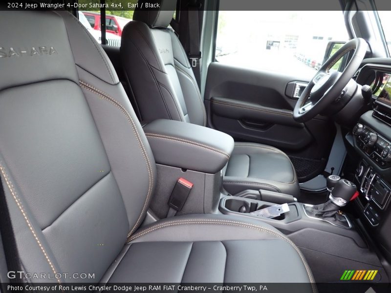 Earl / Black 2024 Jeep Wrangler 4-Door Sahara 4x4
