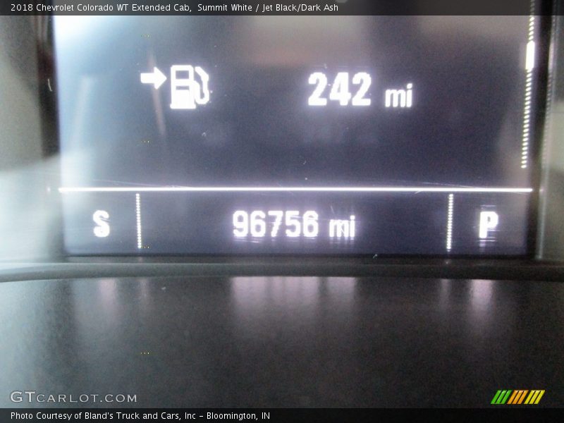 Summit White / Jet Black/Dark Ash 2018 Chevrolet Colorado WT Extended Cab