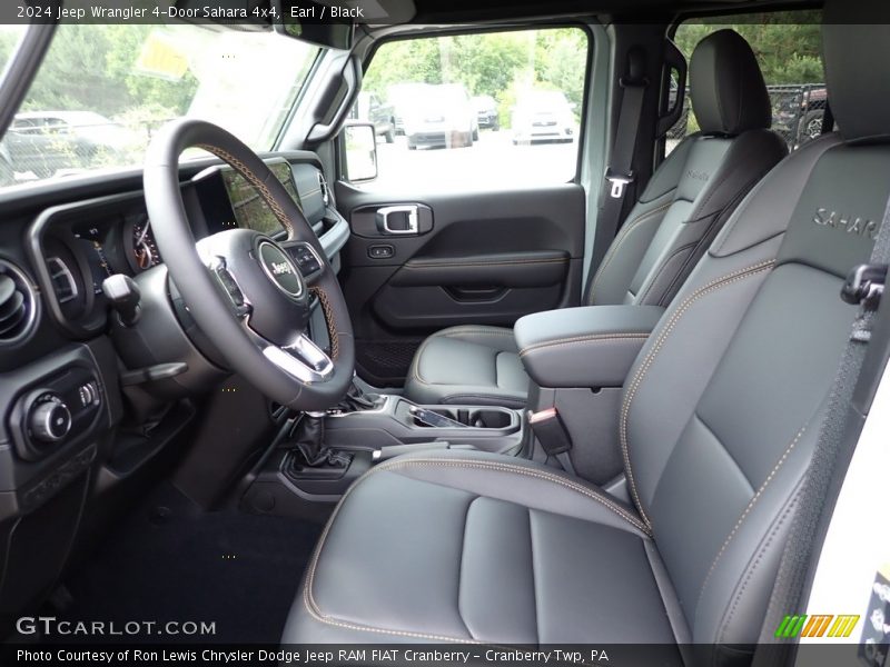 Earl / Black 2024 Jeep Wrangler 4-Door Sahara 4x4