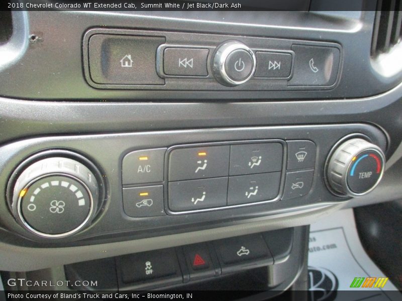 Controls of 2018 Colorado WT Extended Cab