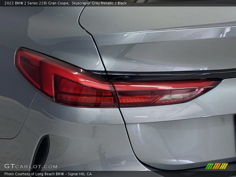 Skyscraper Grey Metallic / Black 2022 BMW 2 Series 228i Gran Coupe
