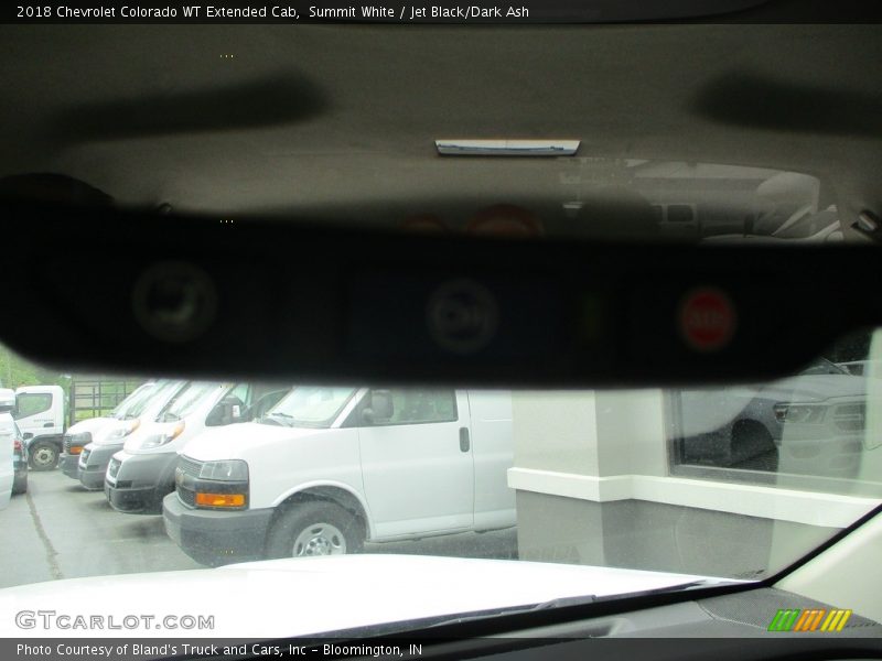 Summit White / Jet Black/Dark Ash 2018 Chevrolet Colorado WT Extended Cab