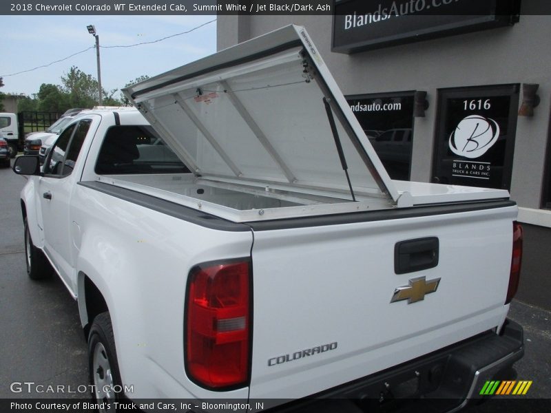 Summit White / Jet Black/Dark Ash 2018 Chevrolet Colorado WT Extended Cab