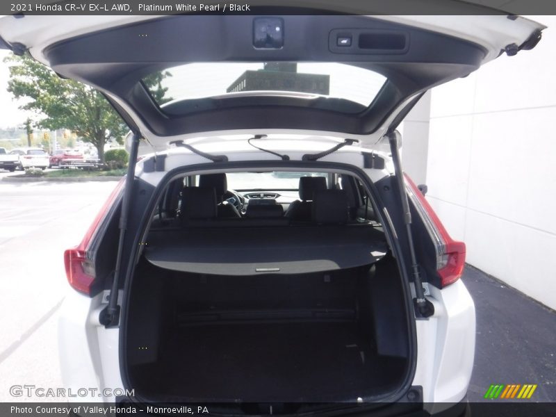 Platinum White Pearl / Black 2021 Honda CR-V EX-L AWD