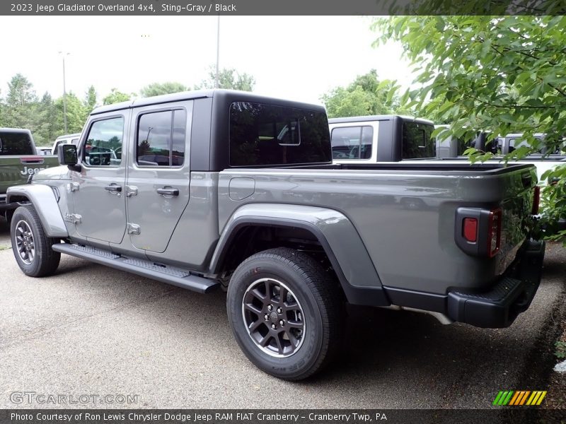Sting-Gray / Black 2023 Jeep Gladiator Overland 4x4