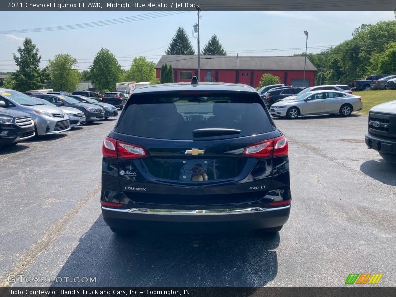 Midnight Blue Metallic / Jet Black 2021 Chevrolet Equinox LT AWD