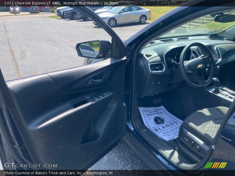 Midnight Blue Metallic / Jet Black 2021 Chevrolet Equinox LT AWD