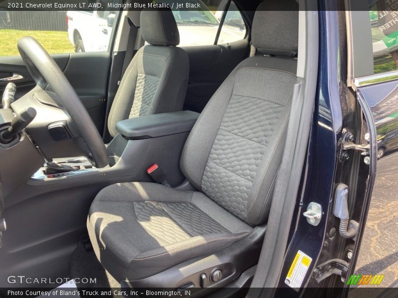 Midnight Blue Metallic / Jet Black 2021 Chevrolet Equinox LT AWD